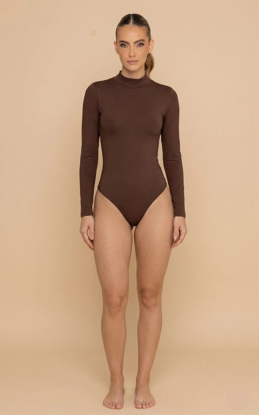 BODY CUELLO ALTO MANGA LARGA — VERONA