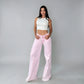 ROSE — JEAN ROSADO WIDE LEG
