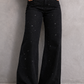 GLOW NOIR — JEAN WIDE LEG CON BRILLOS